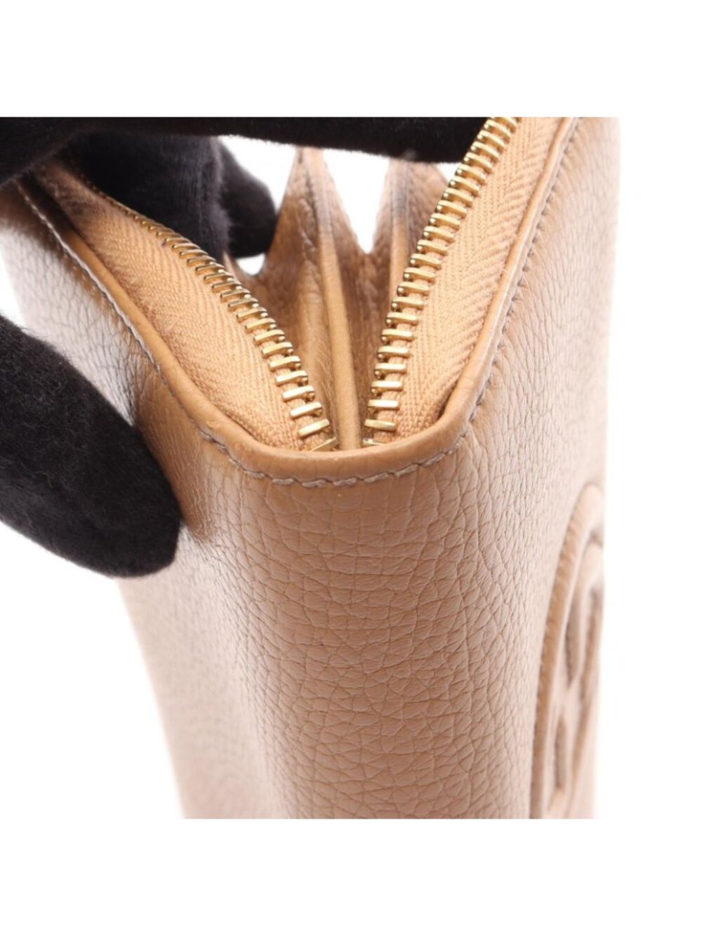 Gucci Round Wallet Soho Interlocking G Brown Leather - Picture 9 of 13